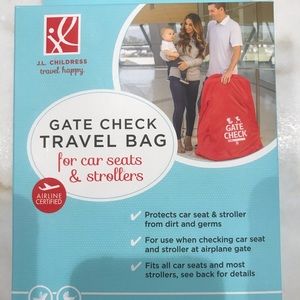 J.L. Childress gate check travel bag car seat